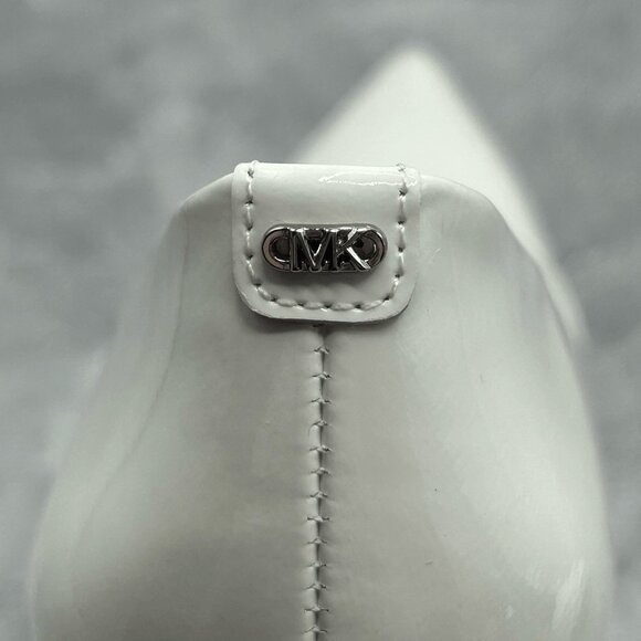 Michael Michael Kors White Amara Pump Stiletto Heels - Picture 9 of 14
